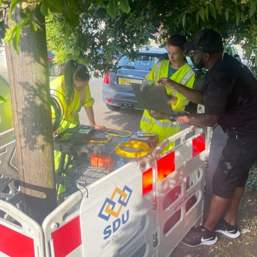 Group of women professionals at SDU Telecoms.